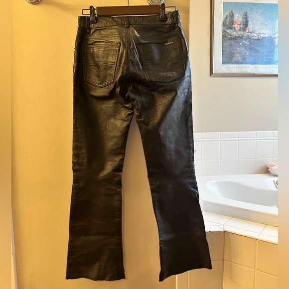 Diesel real Leather Pants - Picture 2 of 3